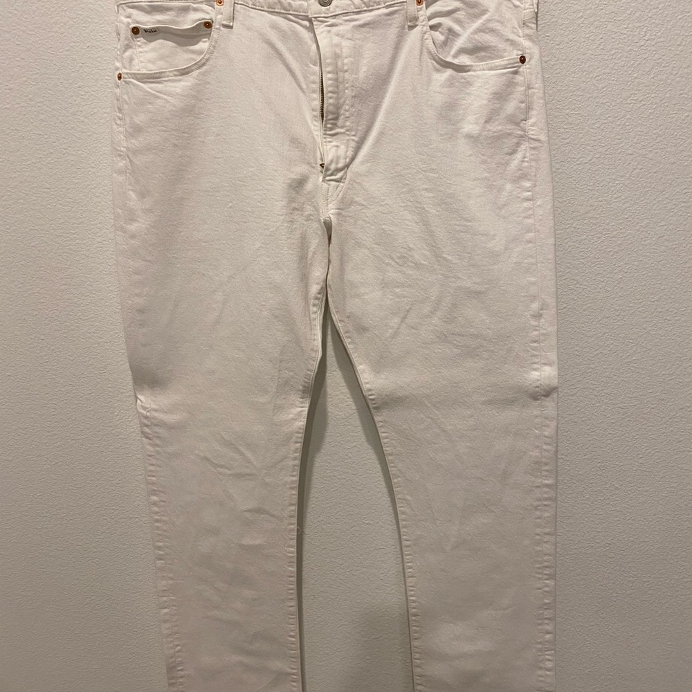 Men's White Jeans